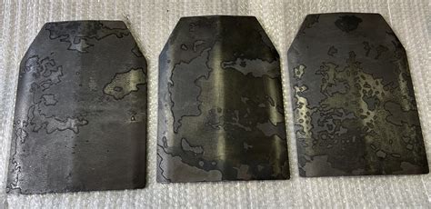 level 4 steel ballistic plates.